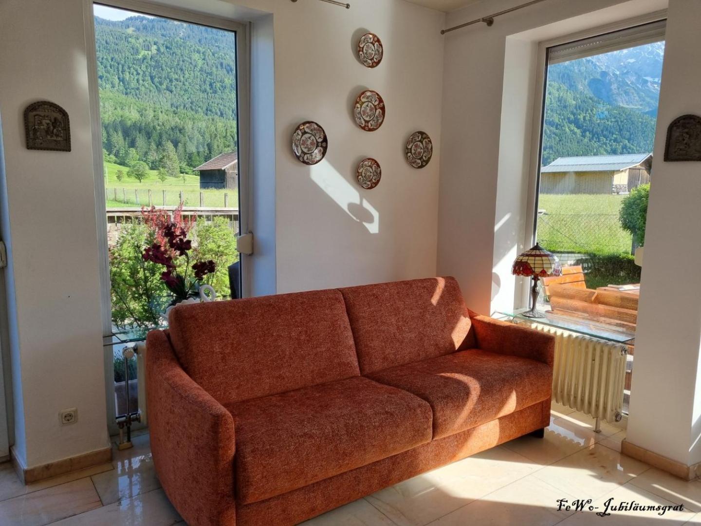 Haus Kreuzeckwiese - Fewo Juebilaumsgrat Garmisch-Partenkirchen Luaran gambar